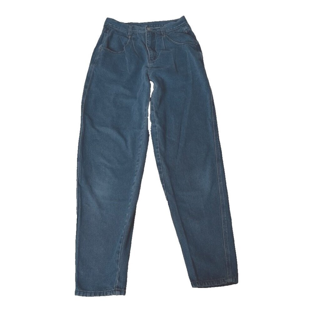 Brittania Women’s Size 12 Vintage High Waist Tapered Leg Jeans 28 x 30